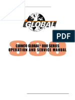 Coinco Global 800 Series Operation and Service Manual