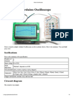 Arduino Oscilloscope