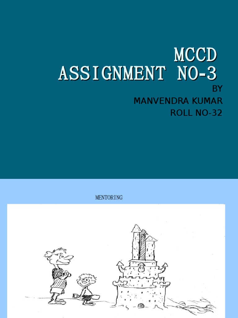 MCCD - Assignment No 3 | PDF
