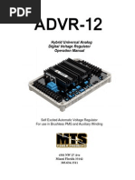 ADVR-12: Hybrid Universal Analog Digital Voltage Regulator Operation Manual