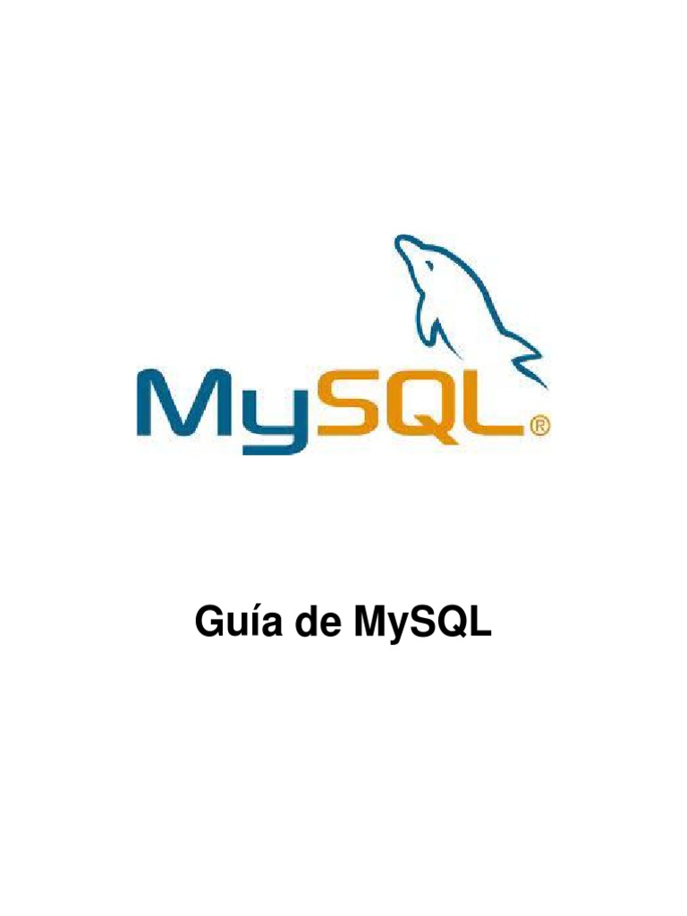 Guia Mysql PDF | PDF | Tabla (base de datos) | SQL