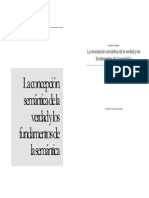 Tarski - La Concepcion Semantica de La Verdad (Doble)