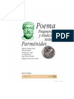 Poema de Parmenides Bernabe Bilingue