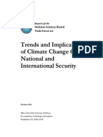 Trends and Implications of Climate Change For National and International Security