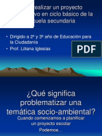 Qué Significa Problematizar Una Temática Socio-Ambiental