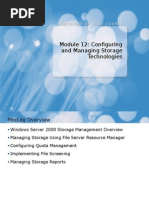 6421A - 12 Configuring and Managing Storage Technologies