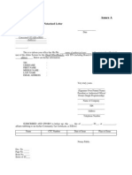 Sample Format of A Duly Notarized Letter