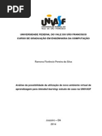  Ramona Florêncio Pereira da Silva. Análise da possibilidade da utilização de novo ambiente virtual de aprendizagem para blended learning