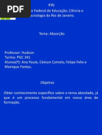 Operações Unitarias - Absorção de Gases