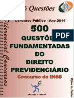 1729_direito Previdenciário-concurso Inss - Apostila Amostra