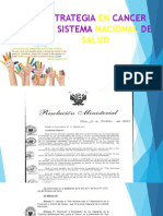 Estrategia en Cancer Del Sistema Nacional de Salud