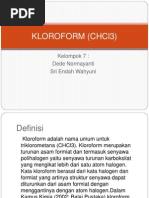 KLOROFORM (CHCl3)