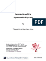 T.kuwahara Intro To Hari (Japanese Acupuncture)