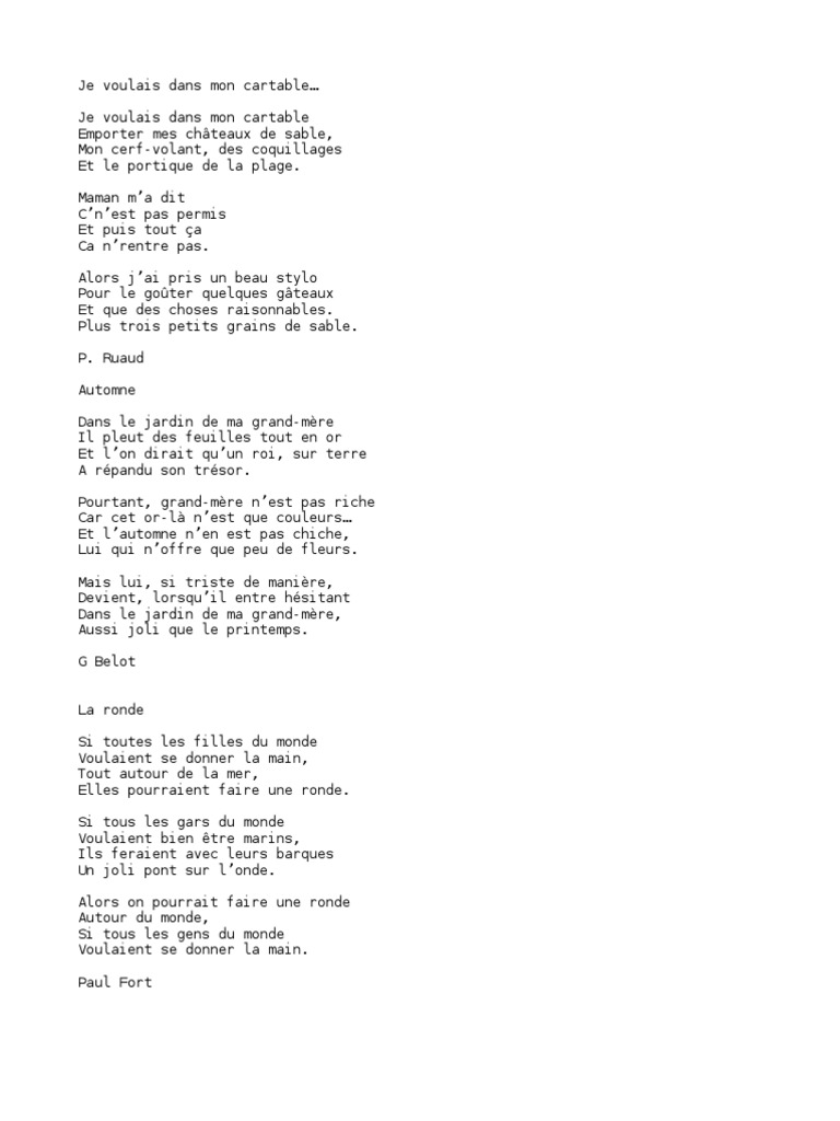 Poesies Cycle 3