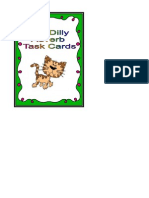 Silly Dilly Adverb Task Card