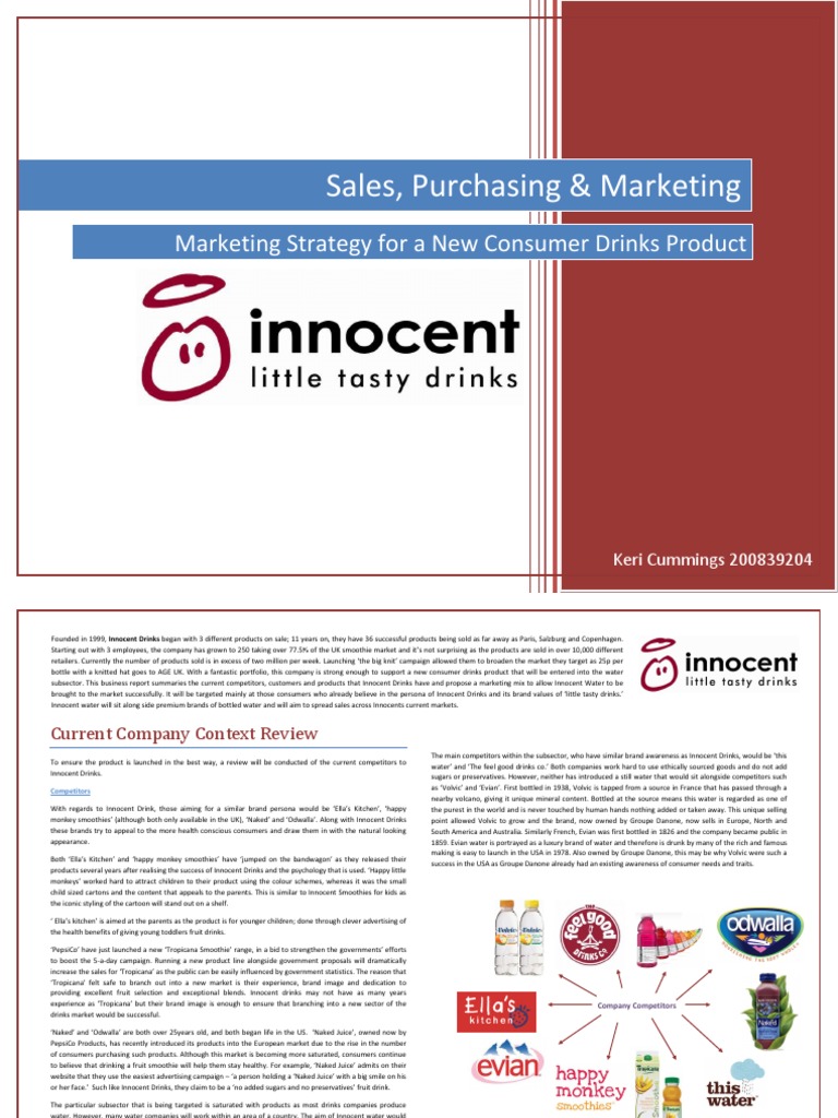 Innocent smoothie entrepreneur picture