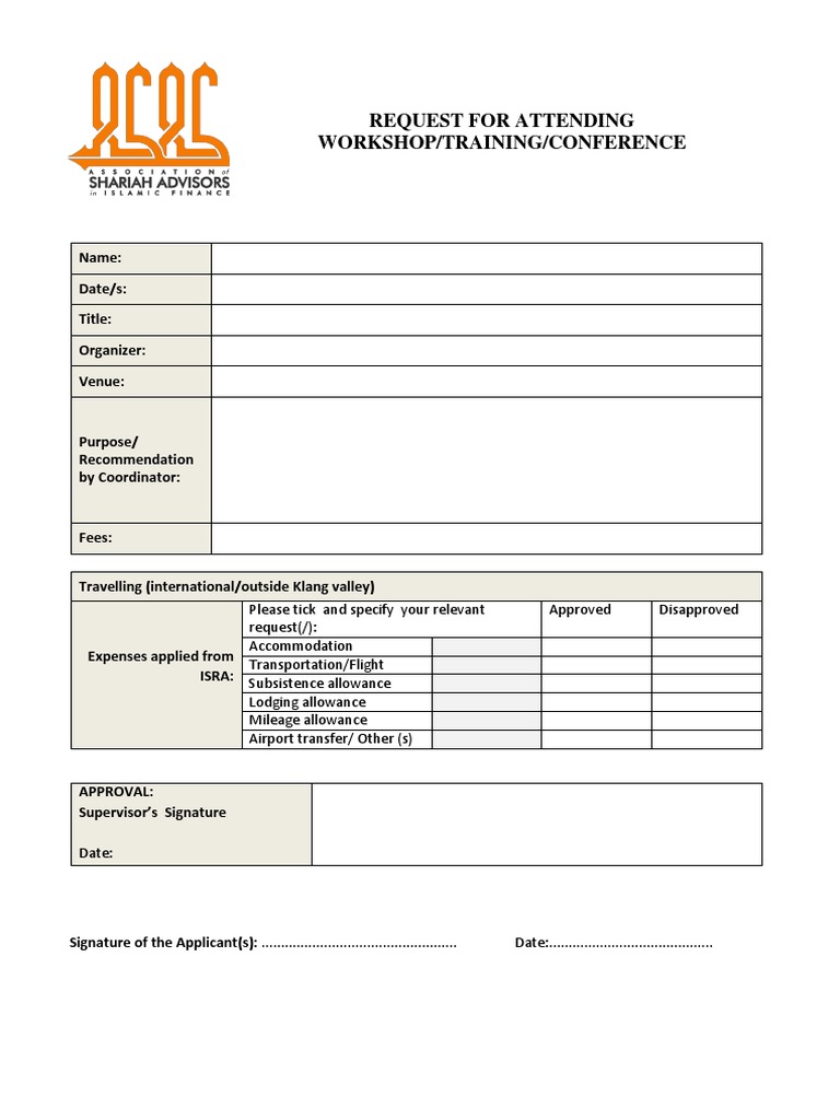 Training Request Form Template | PDF