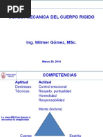 1Clase Mecanica Cuerpo Rigido 2014