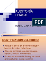 Auditoria Caja y Bancos