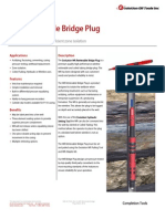 WR Retrievable Bridge Plug Technical Datasheet