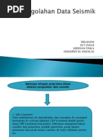 Pengolahan Data SeismikRefleksi
