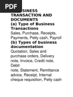 Download 1 Business Transaction and Documents a Type of Business Transactions by lifestress2000 SN24012894 doc pdf