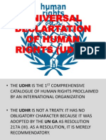 Universal Declartation of Human Rights (Udhr)