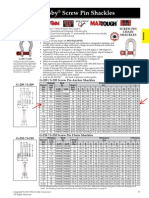 Screw Pin Anchor Shackles