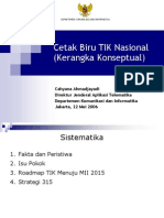 Cetak Biru TIK Nasional