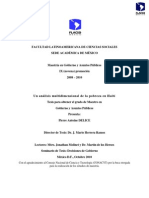 01. Un Análisis Multidimensional de La Pobreza en Haití. Pierre Antoine Delice