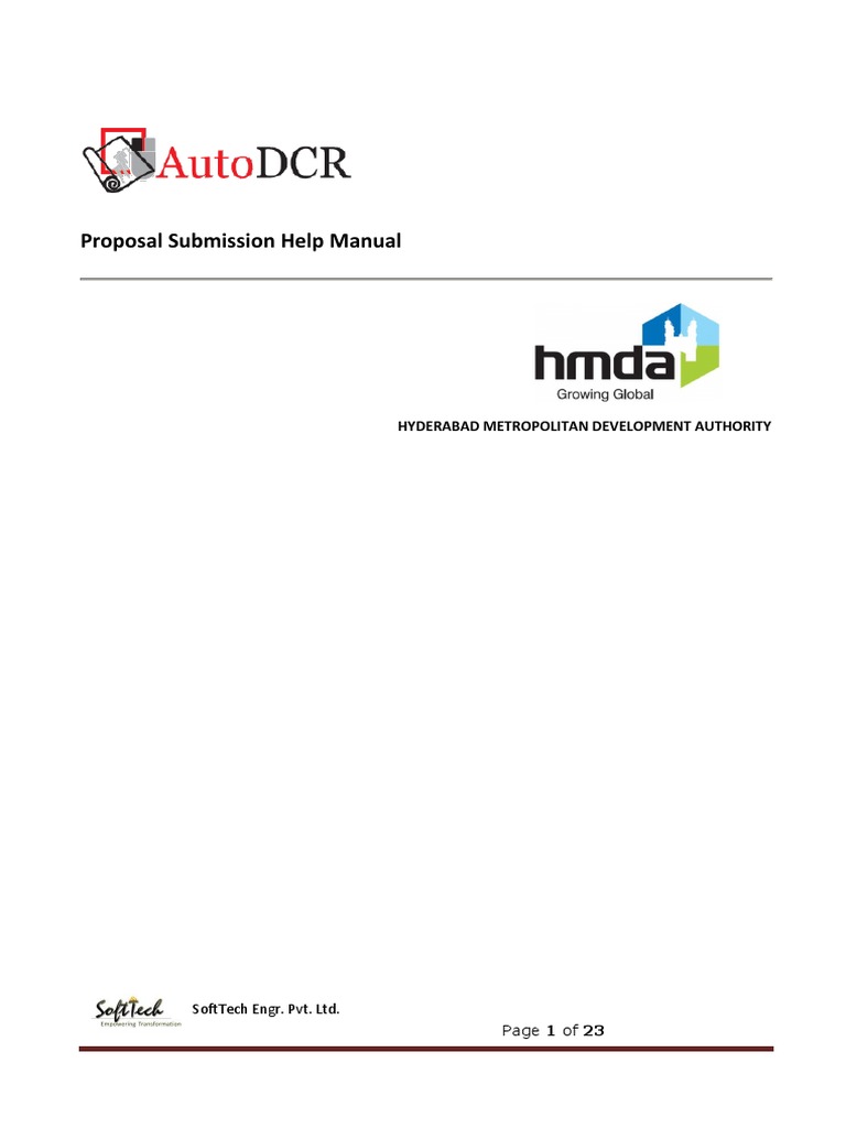 HMDA DPMS Proposal Submission Guide | PDF | Architect | Websites