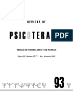 REvista Psicoterapia - Sexualidad y Pareja