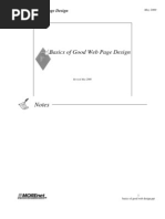 Download eBook - PDF Basics of Good Web Page Design by anon-595944 SN240141 doc pdf