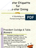 Five Star Etiquette