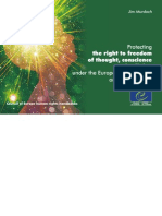 Libertad Religiosa - Handbook Council of Europe