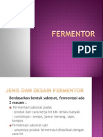 Fermentor (Proses Fermentasi)