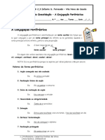 A Conjugação Perifrástica - Consolidação