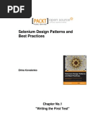 Selenium Design Patterns and Best Practices Sample Chapter