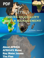 Issues on Quality Water Management
