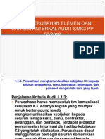 Draft Perubahan Internal Audit Smk3 PP 50