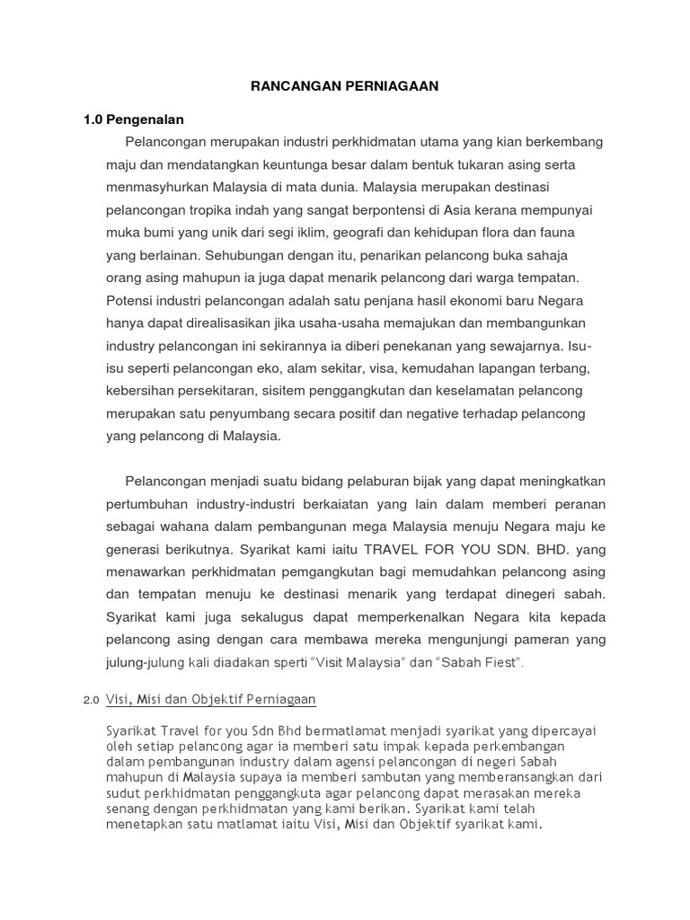 Rancangan Perniagaan Kumpulan