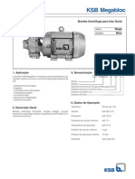 Manual de Serviço KSB Megabloc Bomba Centrífuga