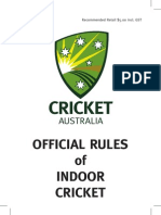 Indoor Cricket Rule Book