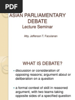 Asian Parliamentary Debate