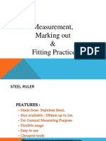Measurement, Marking Out & Fitting Practice
