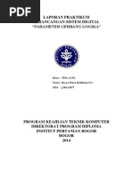 Download Laporan Paramater Gerbang Logika by Bayyu Putra SN240159806 doc pdf