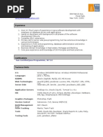 Download Java Resume by Dhanya SN24016055 doc pdf