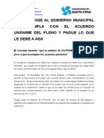 GUIGOU EXIGE AL GOBIERNO MUNICIPAL QUE CUMPLA CON EL ACUERDO UNÁNIME DEL PLENO Y PAGUE LO QUE LE DEBE A AEA.doc