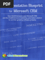 Microsoft CRM Implementation Blueprint