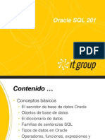 Oracle SQL 201 - V1